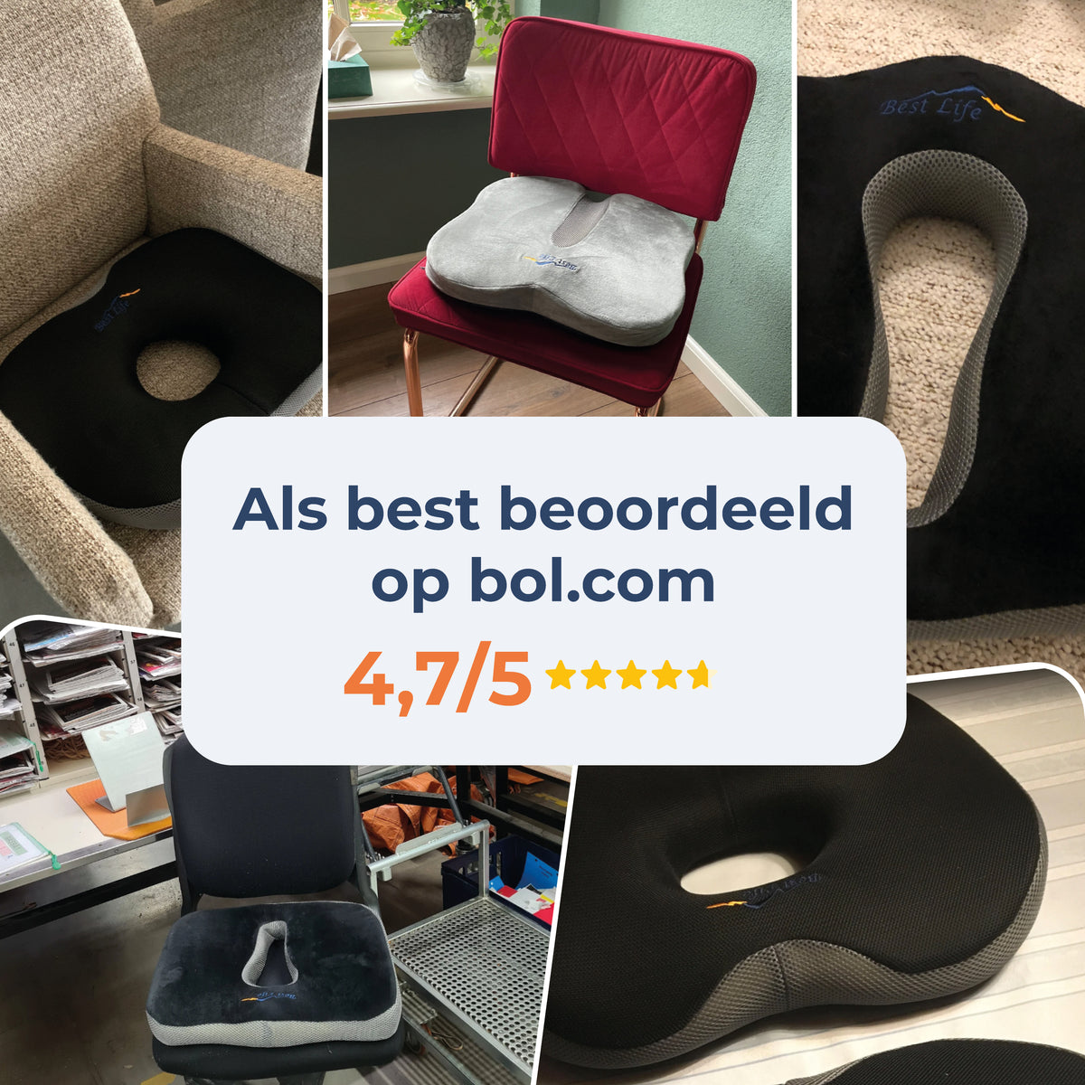 Klantfoto's van Zitkussen Makalu, beoordeeld met 4,7 van 5 op bol.com