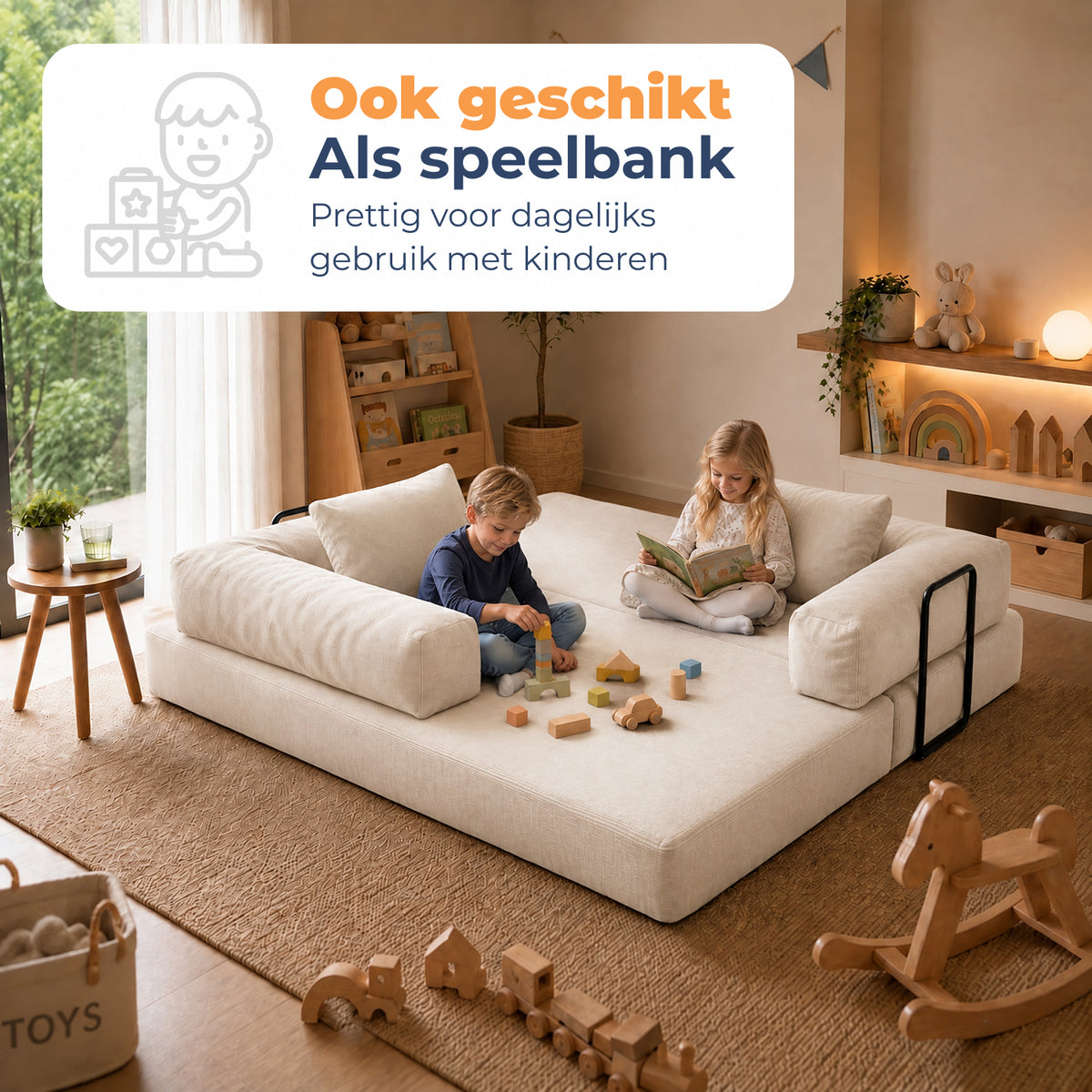 Slaapbank Lugano Beige
